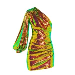 Bronx & Banco. Elegant galaxy sequin dress. Size M. NWT